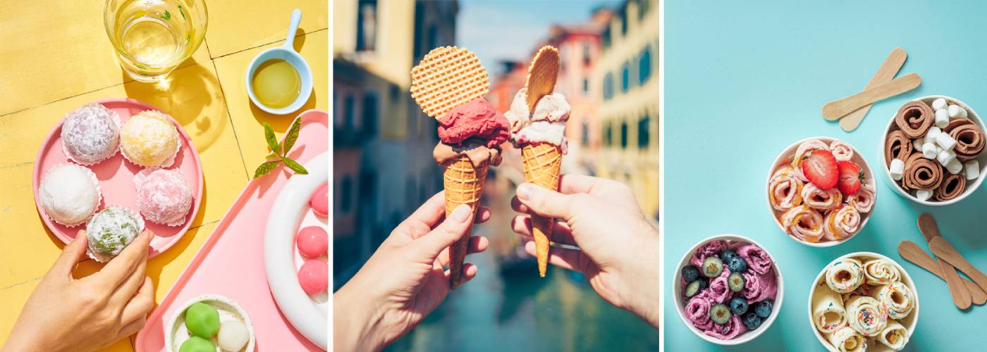 Frozen Desserts Ice Cream