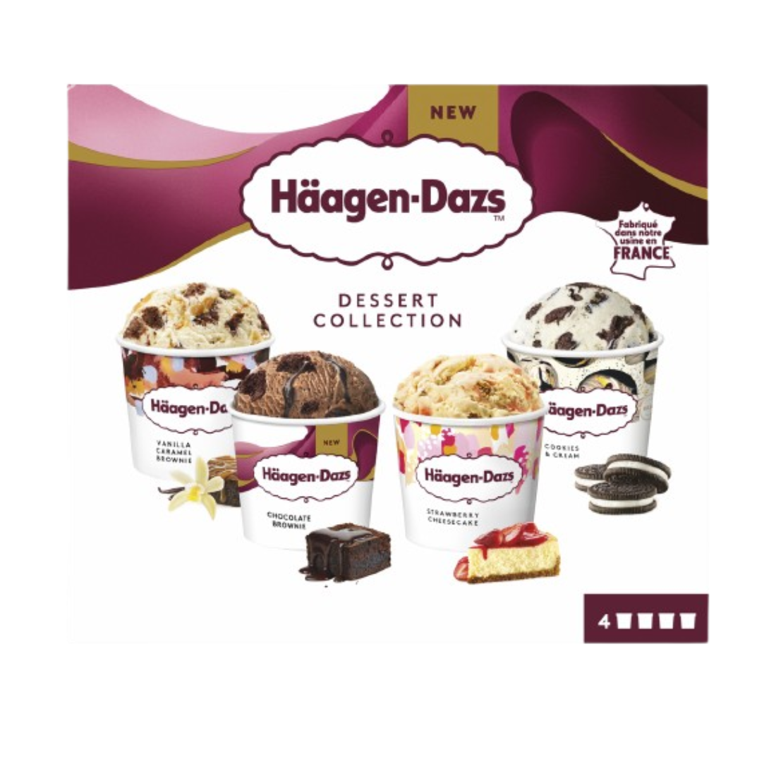 Dessert Collection Minicup Multipack Made in France