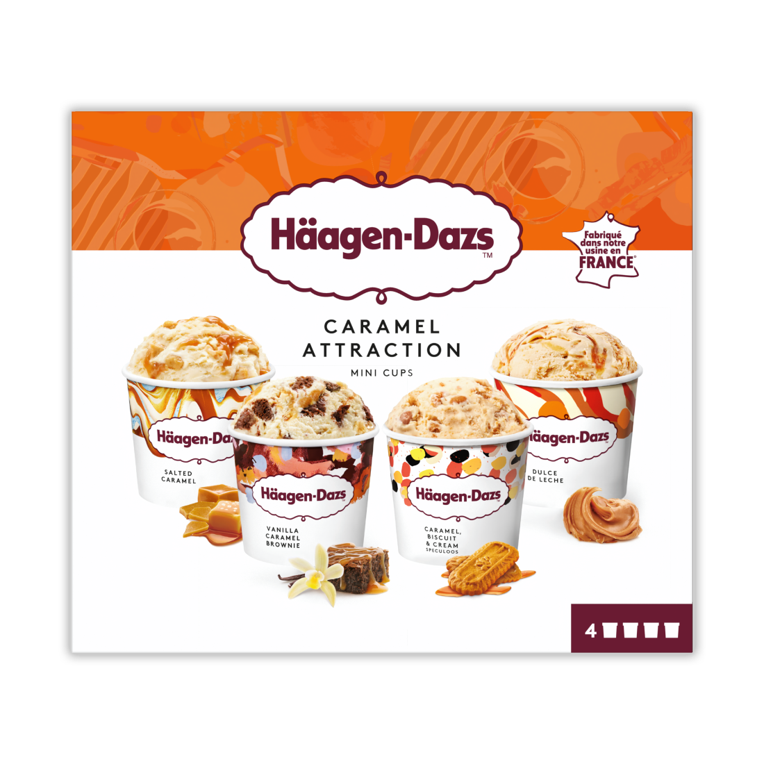 Caramel Attraction Minicup Multipack